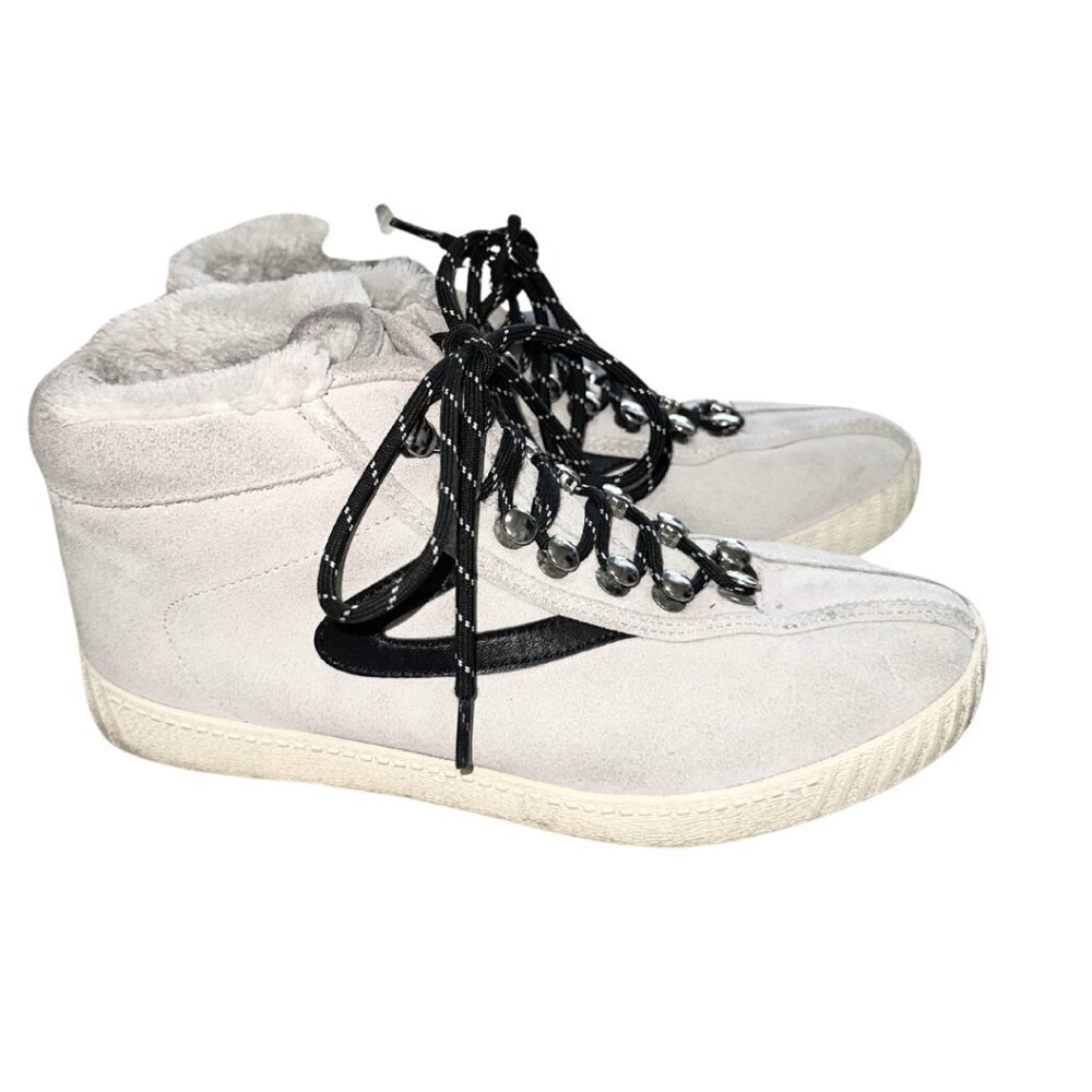 Tretorn WTNYLITE H15 Casual Sneakers Women Size 7.5 M, Icing/Black NEW 9743 - Picture 3 of 15